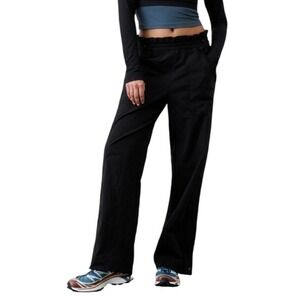 Athleta TREKKIE Black HIGH RISE PARACHUTE Wide Leg ZIP WOMEN RIPSTOP 8‎ 2024